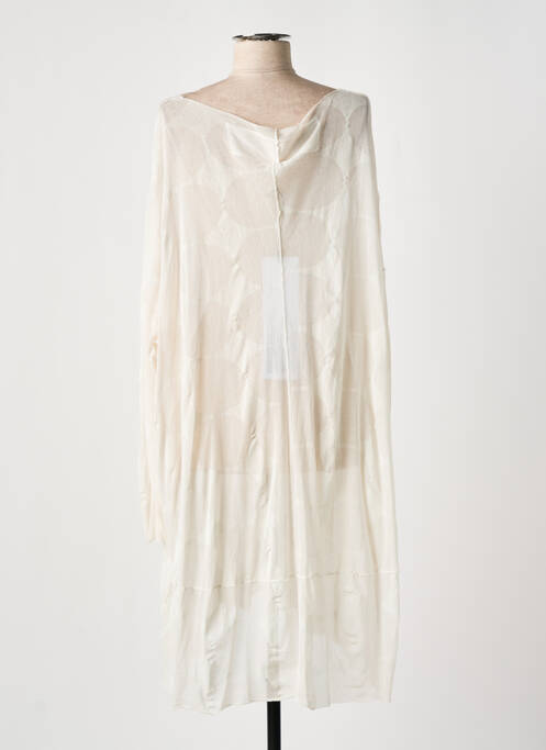 Robe mi-longue beige BLACK LABEL pour femme