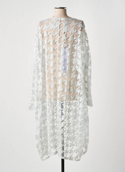 Robe mi-longue gris BLACK LABEL pour femme