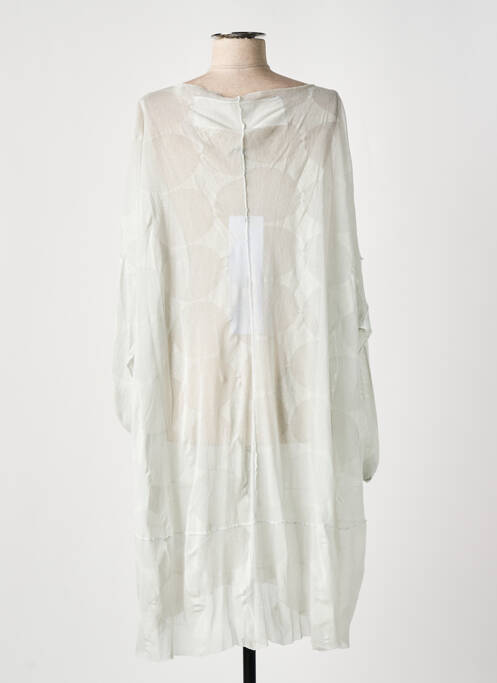 Robe mi-longue gris BLACK LABEL pour femme