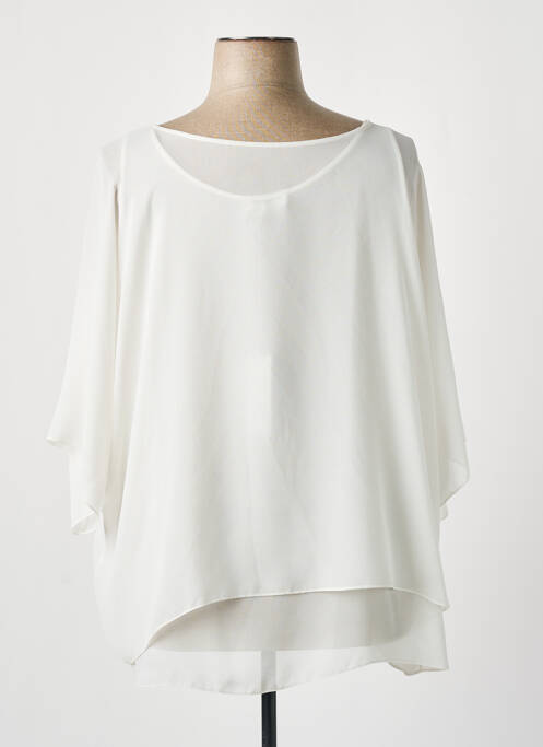 Tunique sans manche blanc CREA CONCEPT pour femme