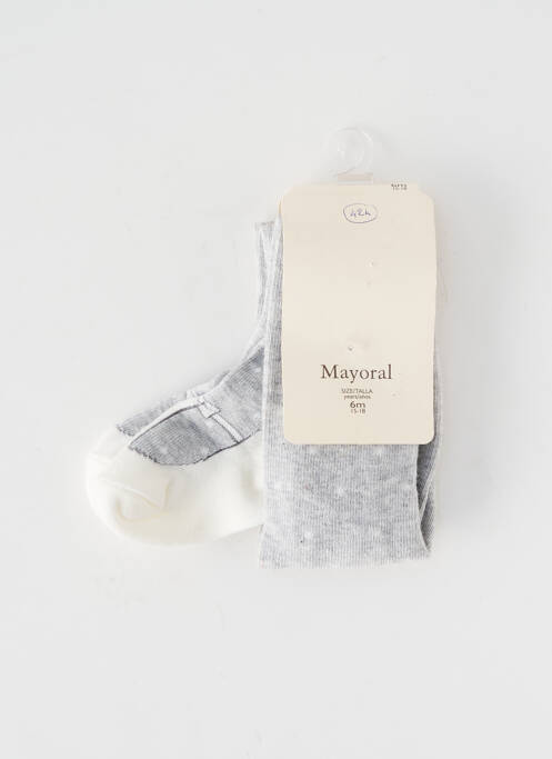 Collants gris MAYORAL pour fille