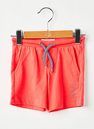 Short poches taille élastique rouge MAYORAL garçon
