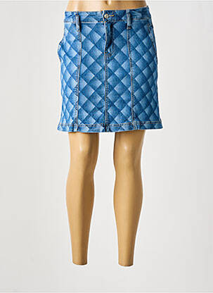 Jupe courte poches bleu JEWELLY femme