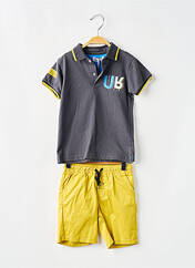 Ensemble short jaune BABY BOL pour garçon seconde vue