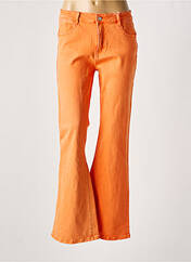 Pantalon flare orange ONADO pour femme seconde vue