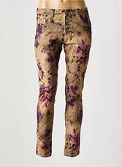 Pantalon slim beige PLACE DU JOUR pour femme seconde vue