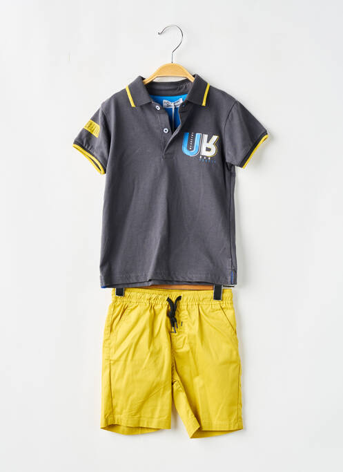 Ensemble short jaune BABY BOL pour garçon