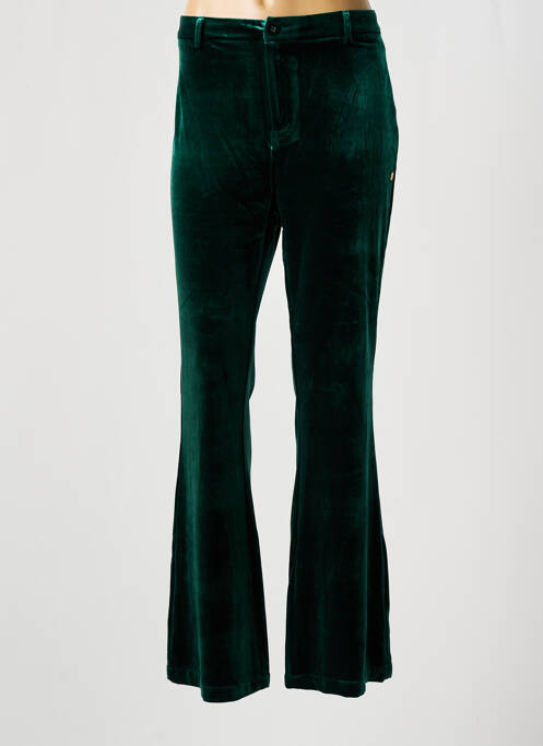 Pantalon flare vert LES TROPEZIENNES pour femme