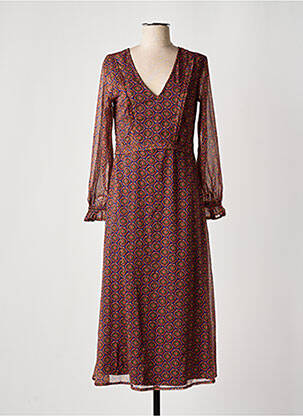 Robe longue manches longues manches longues bleu LES TROPEZIENNES PAR M.BELARBI femme