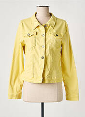 Veste casual jaune NINA CARTER pour femme seconde vue