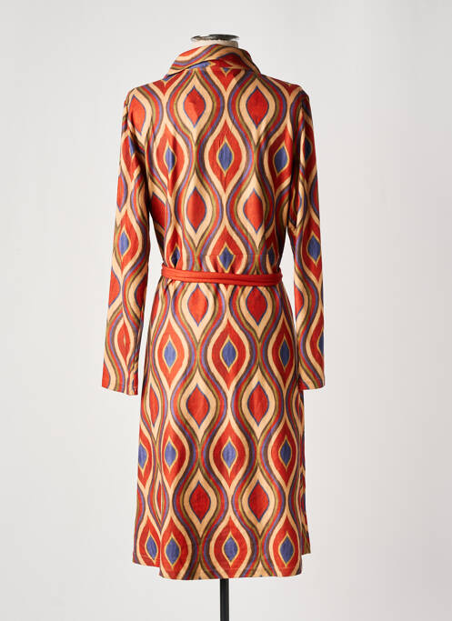 Robe mi-longue beige SWEET MISS pour femme