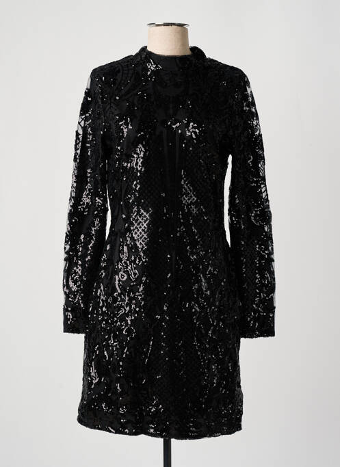 Robe mi-longue noir REALTY pour femme