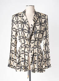 Blazer poches noir BAZAR DELUXE femme