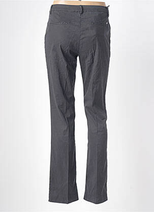 Pantalon chino tissage popeline taille normale noir MASON'S femme