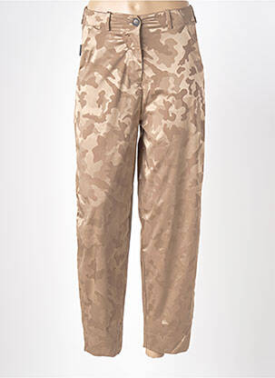 Pantalon droit stretch taille haute beige RRD (ROBERTO RICCI DESIGNS) femme