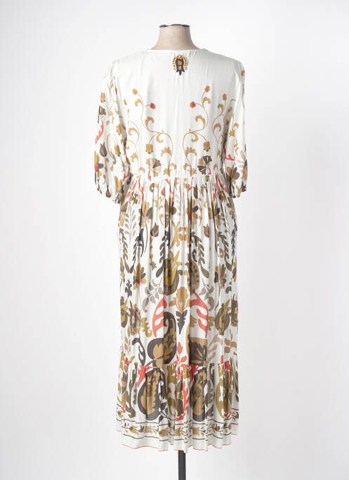 Robe longue beige MALIPARMI pour femme