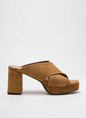 Mules/Sabots marron FREE LANCE pour femme seconde vue