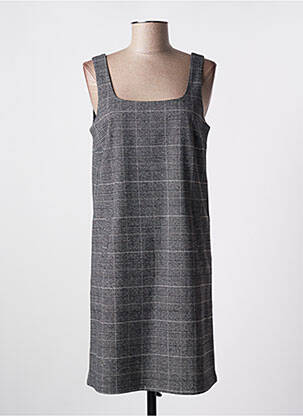 Robe courte fines bretelles gris C'EST BEAU LA VIE femme