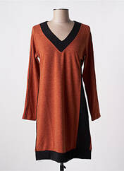 Robe pull orange MALOKA pour femme seconde vue