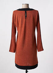 Robe pull orange MALOKA pour femme seconde vue