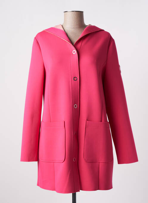 Manteau long rose STREET ONE pour femme