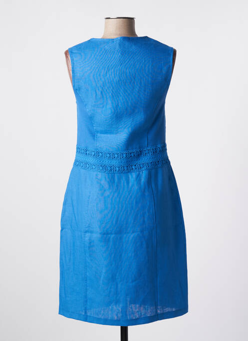 Robe courte bleu MALOKA pour femme