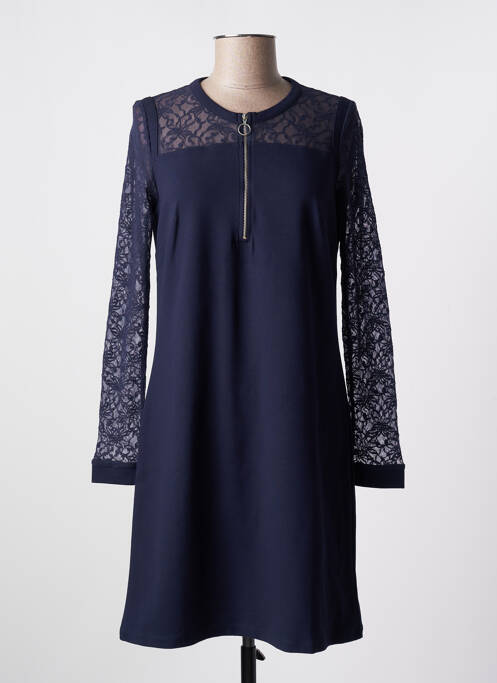 Robe courte bleu MALOKA pour femme