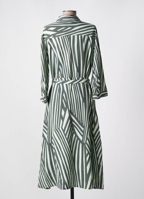 Robe longue vert CECIL pour femme