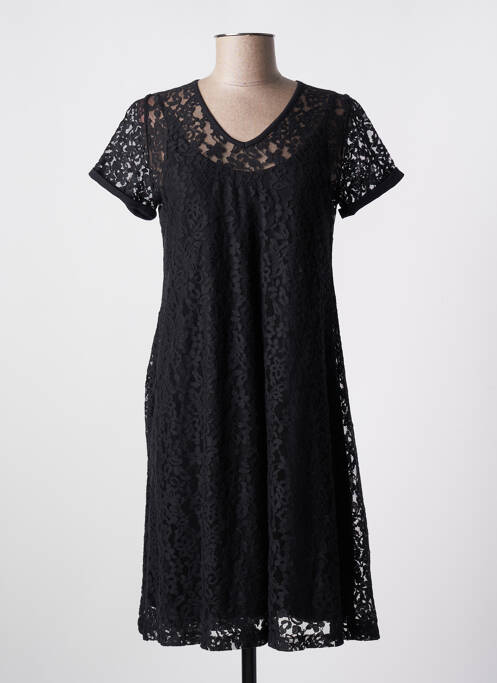 Robe mi-longue noir LE PETIT BAIGNEUR pour femme