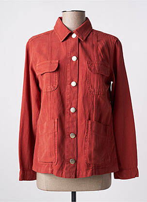 Veste casual poches orange LOLA ESPELETA femme