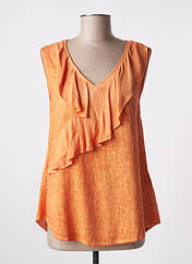 Top orange MALOKA pour femme seconde vue