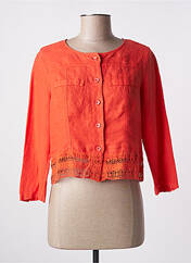 Veste casual orange MALOKA pour femme seconde vue