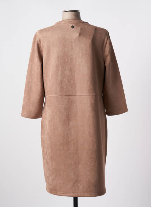 Robe mi-longue marron STREET ONE pour femme