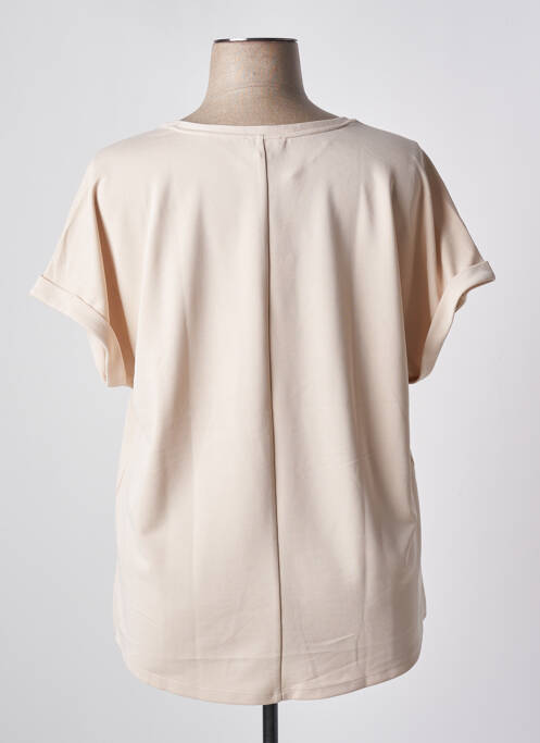 T-shirt beige STREET ONE pour femme
