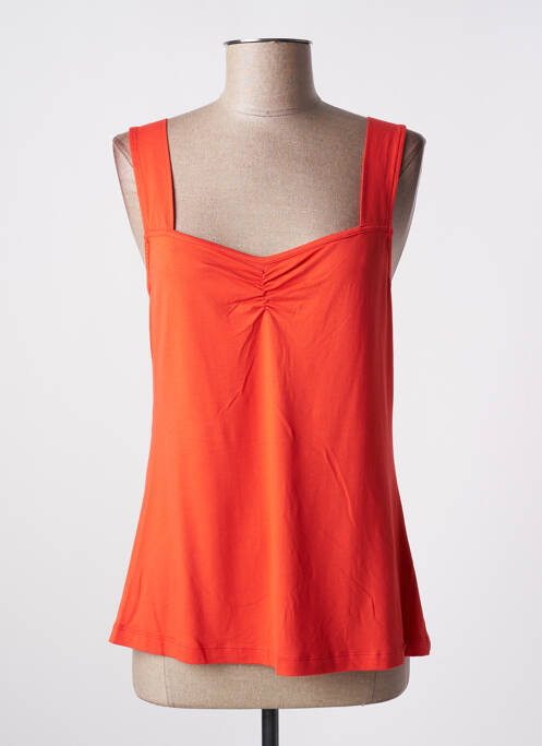 T-shirt orange MALOKA pour femme