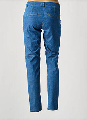 Jeans coupe slim poches bleu LE PETIT BAIGNEUR femme