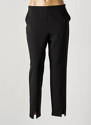 Pantalon slim poches noir TEMPERATURA femme
