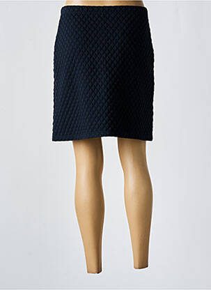 Jupe courte coupe droite bleu LE PETIT BAIGNEUR femme