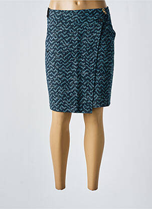 Jupe courte poches bleu STREET ONE femme