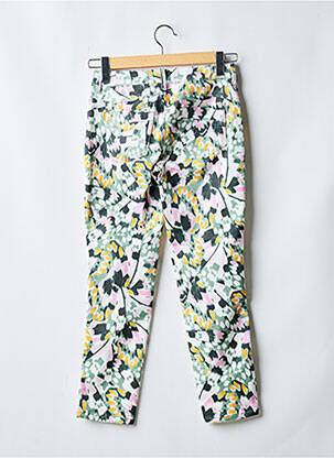Pantalon slim poches vert STREET ONE femme