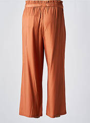 Pantalon 7/8 marron C'EST BEAU LA VIE pour femme seconde vue