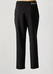 Pantalon slim noir TEMPERATURA pour femme seconde vue