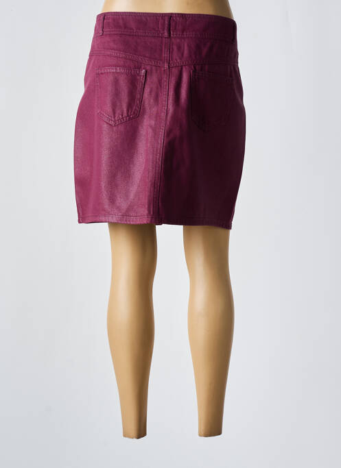 Jupe courte violet C'EST BEAU LA VIE pour femme