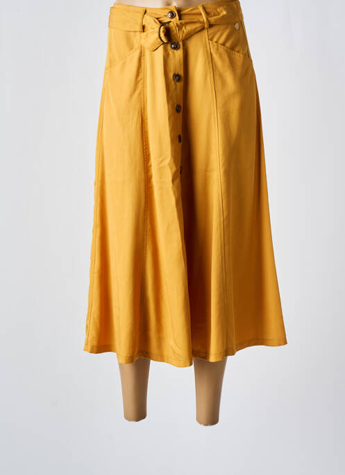 Jupe longue jaune LOLA ESPELETA pour femme