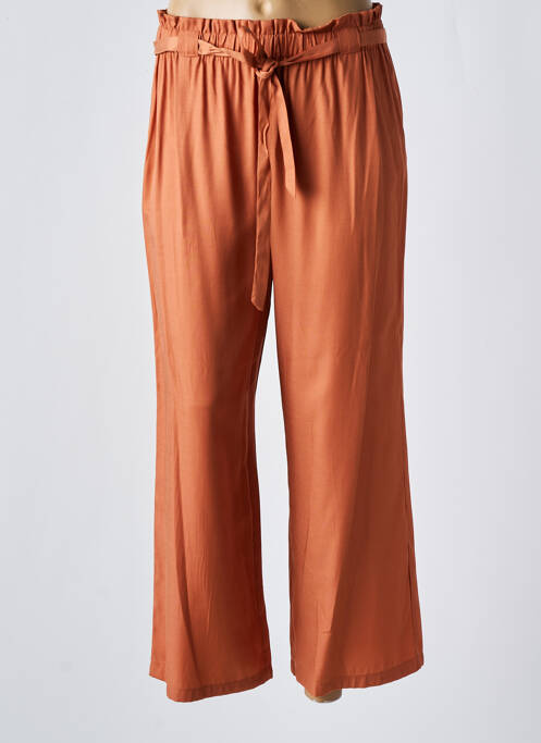 Pantalon 7/8 marron C'EST BEAU LA VIE pour femme