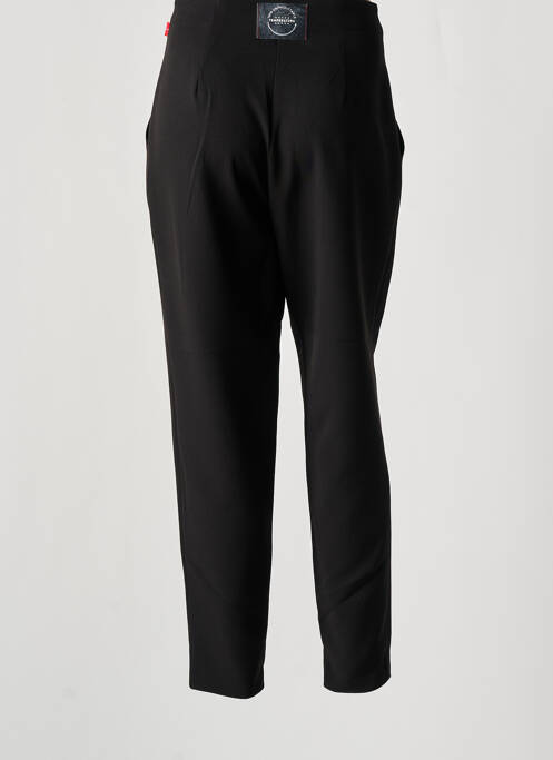 Pantalon droit noir TEMPERATURA pour femme