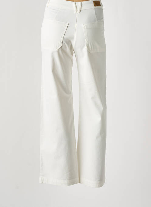 Pantalon flare blanc LE PETIT BAIGNEUR pour femme