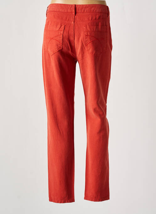 Pantalon slim orange LOLA ESPELETA pour femme