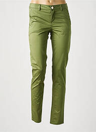 Pantalon slim vert LOLA ESPELETA femme