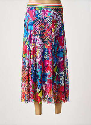 Jupe longue bleu MALOKA femme